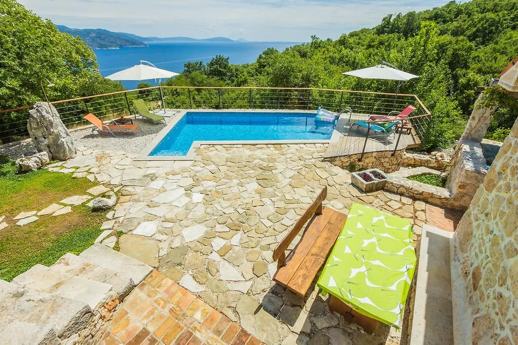 Ivanini Secluded Stone Villa With A Stunning View Brseč Horvátország